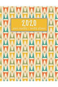 2020 Pixel Monthly and Weekly Planner