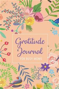 Gratitude Journal For Busy Moms