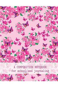 A Composition Notebook For School And Journaling