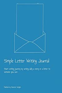 Simple Letter Writing Journal