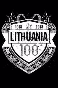 Lithuania 100 1918 - 2018