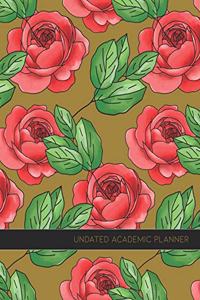 Undated Academic Planner