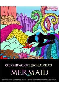 Coloring Book for Adults - Mermaid