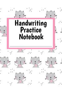 Handwriting Practice Notebook