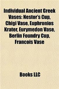 Individual Ancient Greek Vases