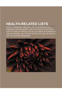 Health-Related Lists