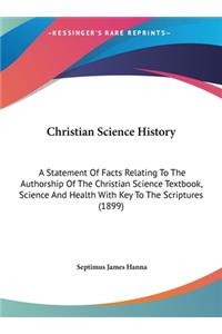 Christian Science History