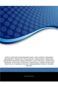Articles on 16th-Century Mathematicians, Including
