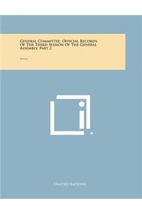 General Committee, Official Records of the Third Session of the General Assembly, Part 2