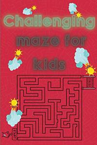 Challenging mazes for kids