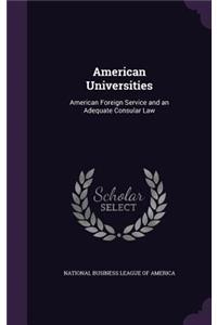 American Universities