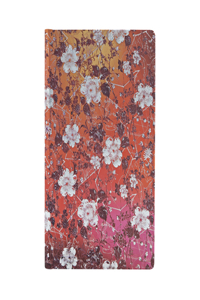 Paperblanks Sakura Katagami Florals Hardcover Mini Unlined Elastic Band Closure 176 Pg 85 GSM