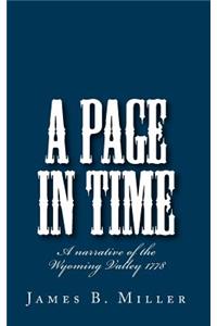 A Page in Time