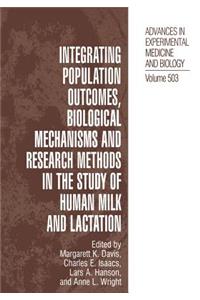 Integrating Population Outcomes, Biological Mechanisms and Research Methods in the Study of Human Milk and Lactation