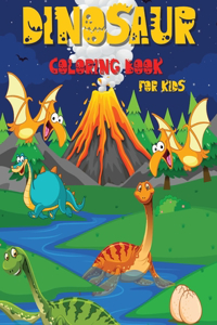 Dinosaur Coloring Book for Kids