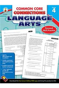 Common Core Connections Language Arts, Grade 4
