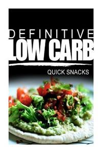 Definitive Low Carb - Quick Snacks
