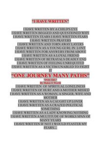 One Journey Many Paths