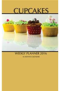 Cupcakes Weekly Planner 2016
