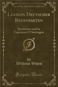 Lexikon Deutscher Redensarten