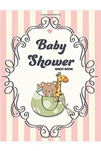 Baby Shower Guest Book: Volume 7
