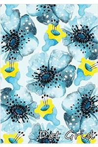 Flora Pattern Dot Grid Notebook: Dot Grid Pages: 3