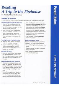 A Trip to the Firehouse: Parent Notes