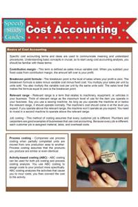 Cost Accounting (Speedy Study Guides