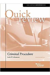 Quick Review of Criminal Procedure