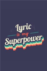 Lyric Is My Superpower