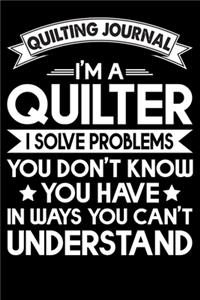 Quilting Journal