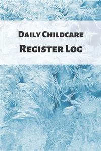 Daily Childcare Register Log