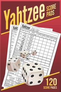 Yahtzee Score Pads