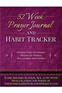 52 Week Prayer Journal & Habit Tracker to Keep Track of Our Spiritual Life Together