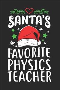 Santa's Favorite Physics Teacher Calendar 2020