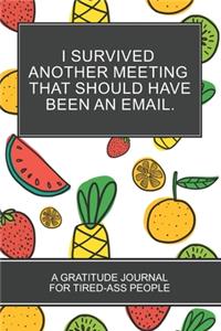 I Survived Another Meeting that Should Have Been an Email.