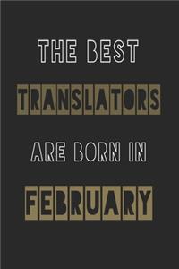 The Best translators are born in February journal