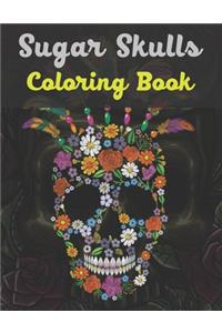 Sugar Skulls Coloring Book
