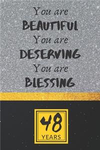 48th Birthday Journal