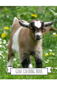 Goat Coloring Book