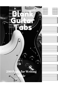 Blank Guitar Tabs