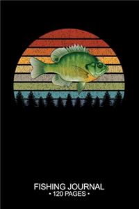 Fishing Journal 120 Pages