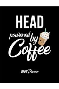 Head Powered By Coffee 2020 Planner