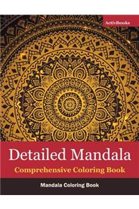 Detailed Mandala Comprehensive Coloring Book