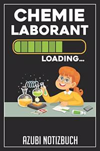 Chemielaborant Loading... Azubi Notizbuch