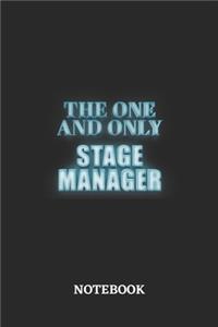 The One And Only Stage Manager Notebook