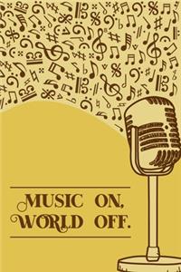 Music on World off