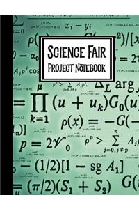 Science Fair Project Notebook