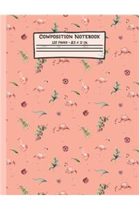 Flamingo Composition Notebook