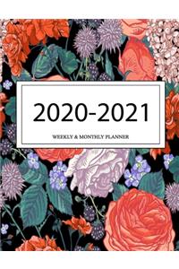 2020 - 2021 Weekly And Monthly Planner